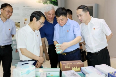 要闻 | 黄冈市委副书记、政法委书记帅燮琅一行莅临918.com纸业调研领导