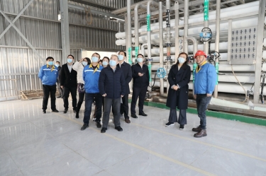 浙江省碳达峰碳中和工作督查组莅临918.com纸业调研
